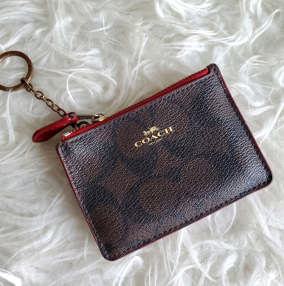 Coach Wristlet wallet pouch card holder